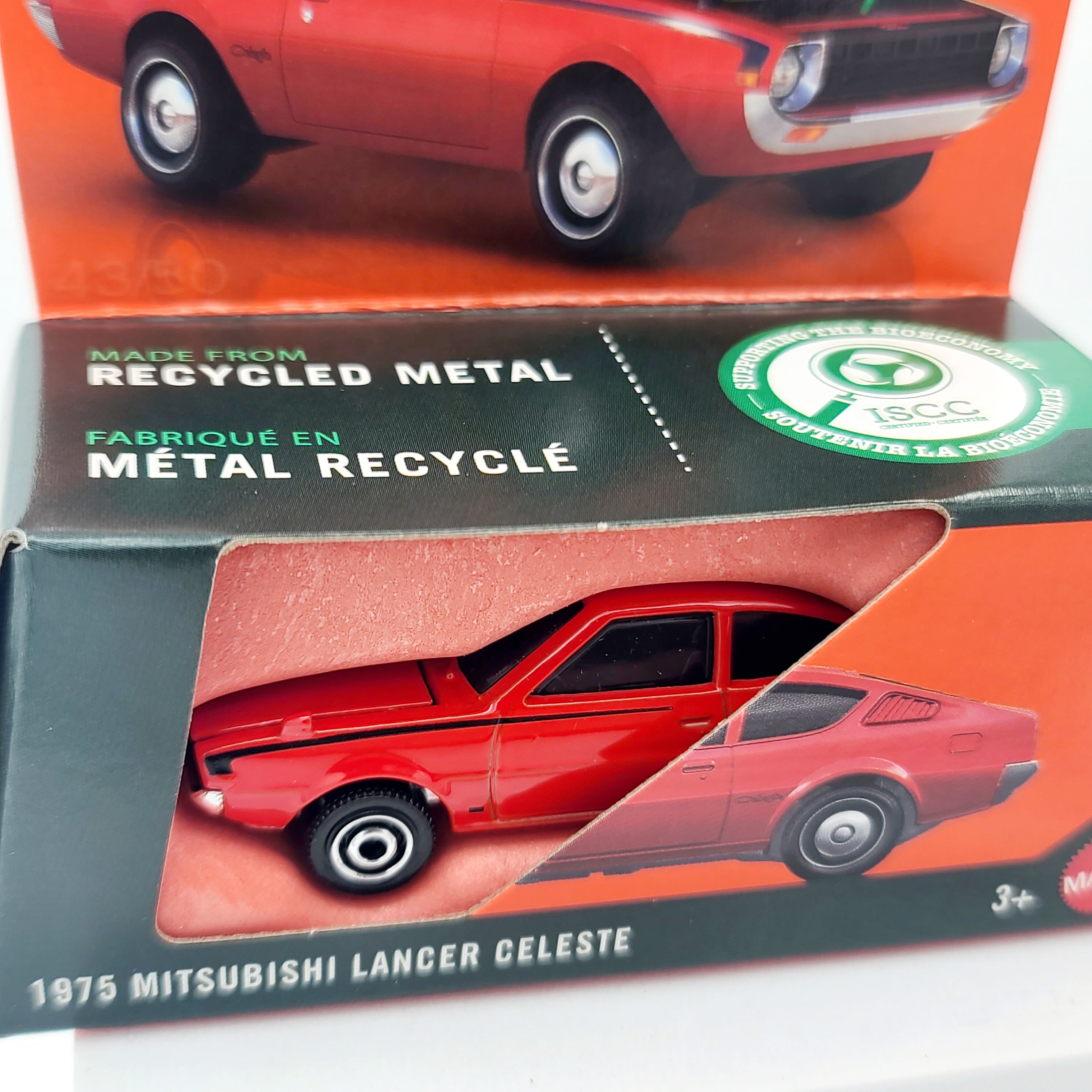 Matchbox '75 Mitsubishi Lancer Celeste (2025 Moving Parts Mix 8 H)